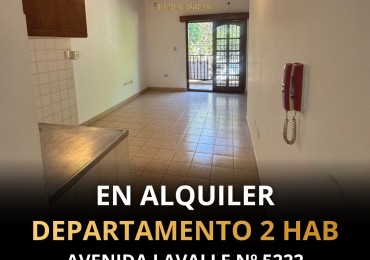 Departamento de 2 dormitorios en alquiler