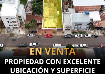 Propiedad / Terreno en venta. Inmediaciones centro de Posadas y Costanera