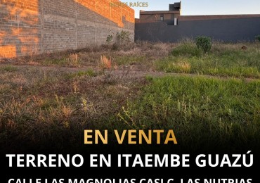 Terreno en venta en Itaembe Guazu