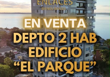 Departamento de 2 dormitorios en venta en edificio El Parque Villa Sarita