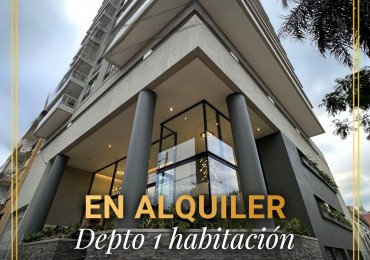 Departamento 1 hab en alquiler I A estrenar
